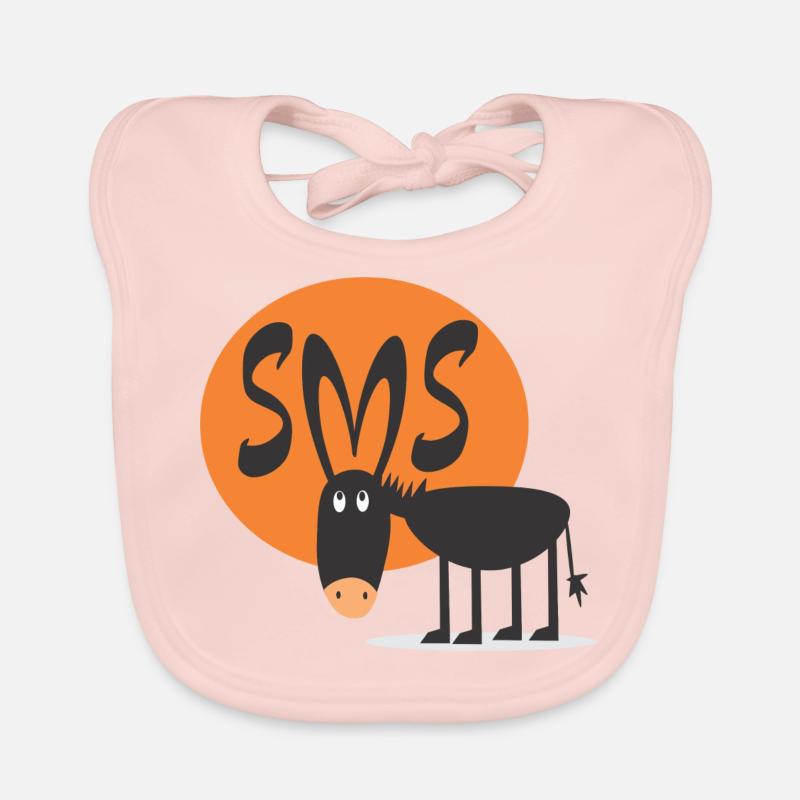 SMS Jackass Baby Bio-Lätzchen