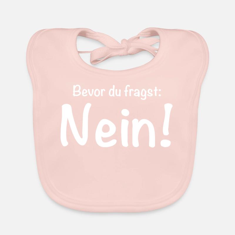 Before you ask: No! Organic Baby Bibs