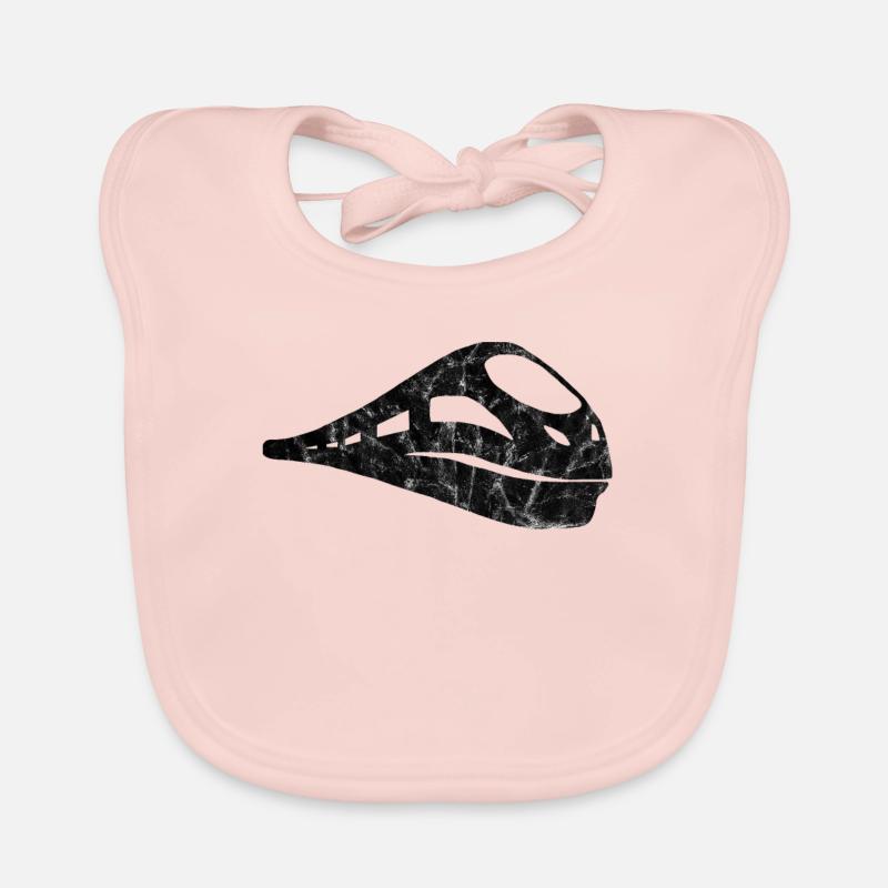 Zug - Baby Bio-Lätzchen - Rose