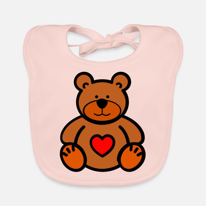 Teddybär Baby Bio-Lätzchen