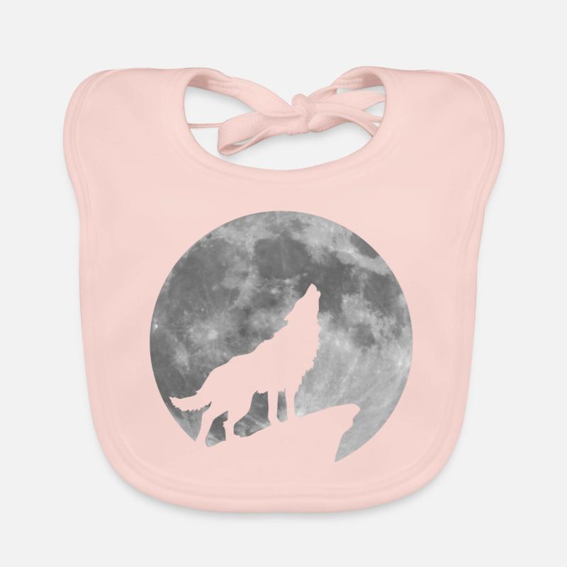 Wolf Mond Baby Bio-Lätzchen