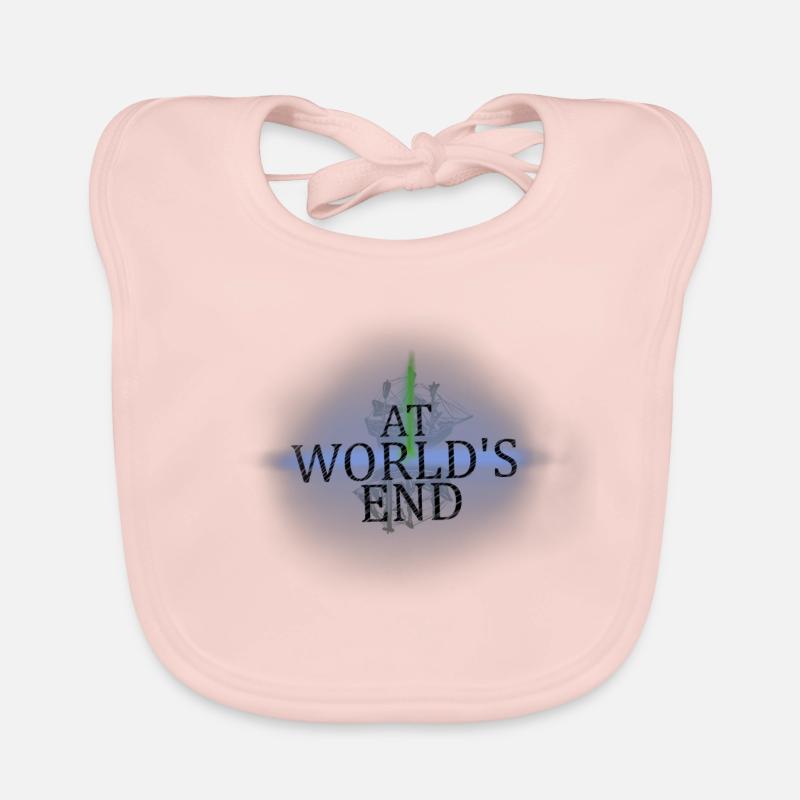 "At world's end" - Jack Sparrow - Gift idea Organic Baby Bibs