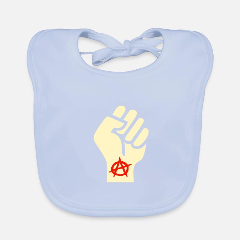 Anarchists faust Organic Baby Bibs