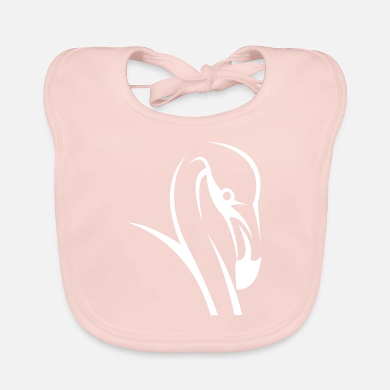 flamingo Bavoir bio Bébé