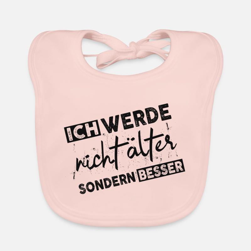 Älter werden Baby Bio-Lätzchen