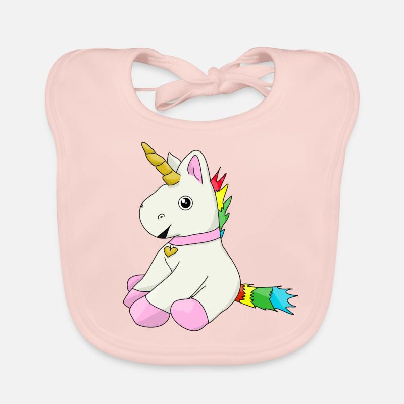 unicorn Organic Baby Bibs