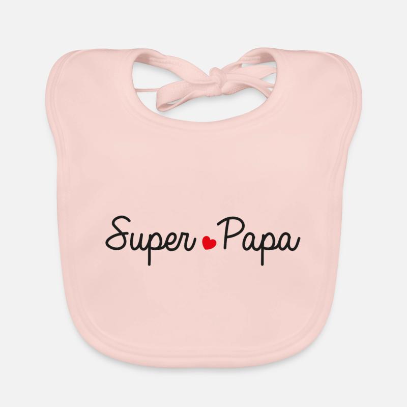 For super dads and future dads Organic Baby Bibs
