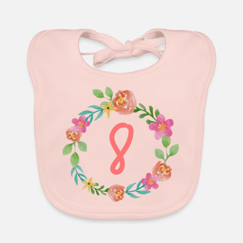 8 Geburtstag Geburtstagsshirt Baby Bio-Lätzchen