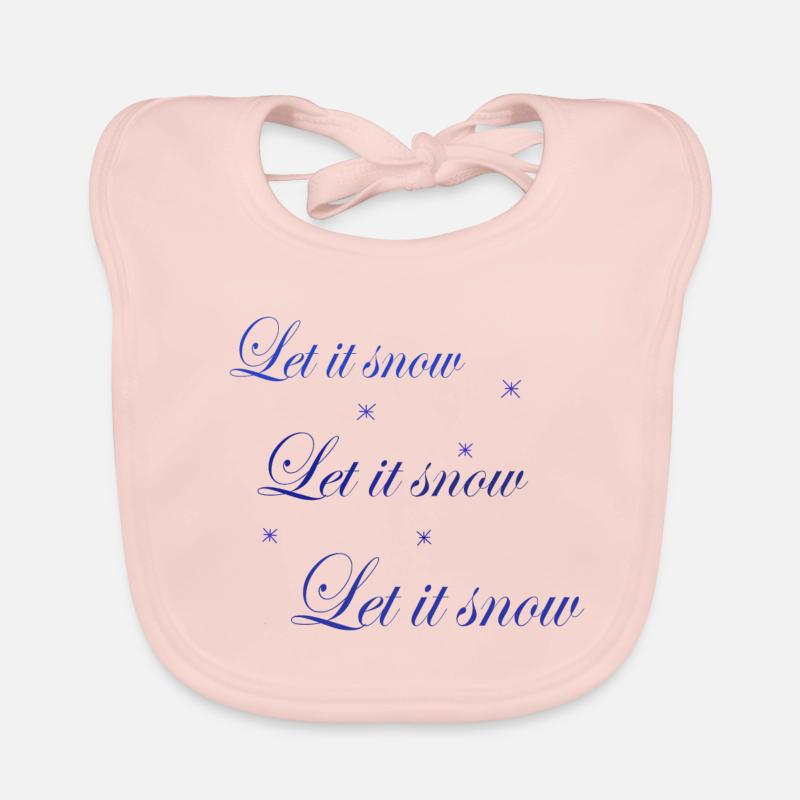 Let it snow 2 Baby Bio-Lätzchen