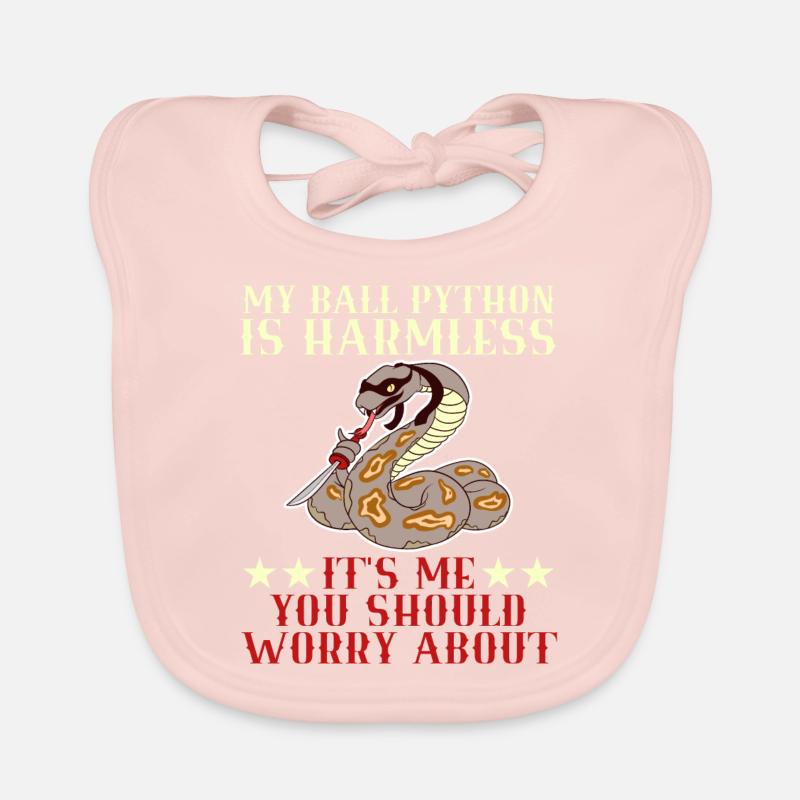 Wild Animals King Cobra Phyton Is Harmless It's Baby Bio-Lätzchen
