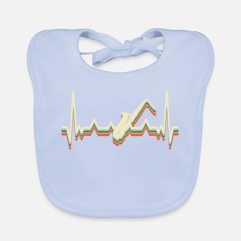 Classical Wind Instruments Sounds Music Baby Bio-Lätzchen