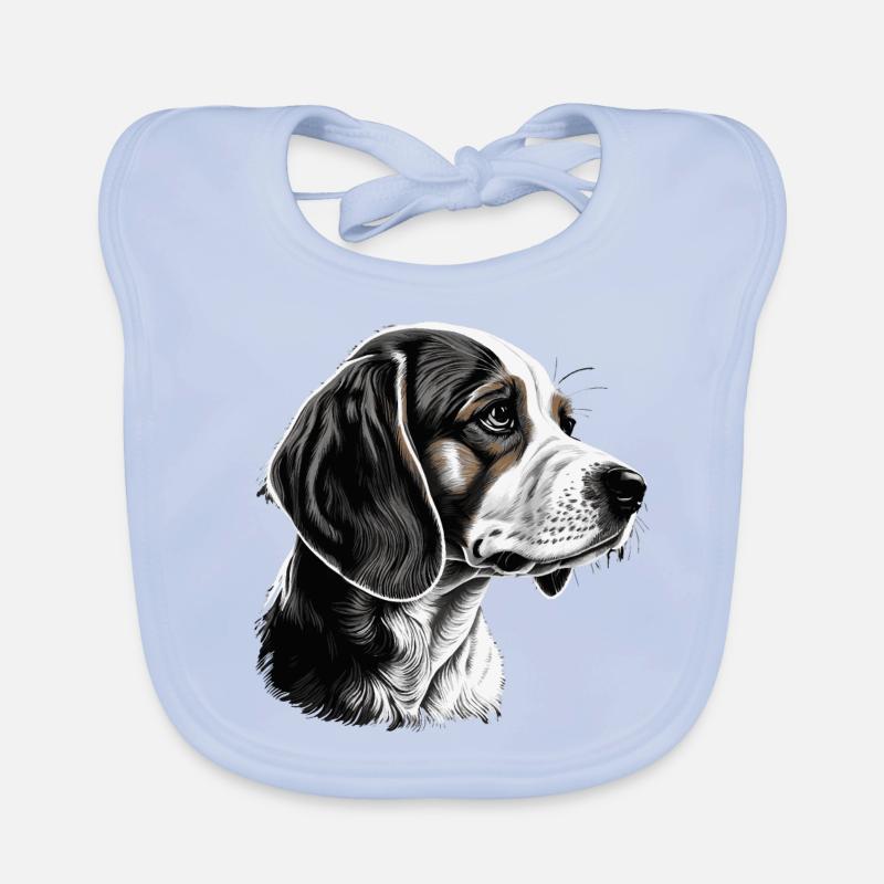Beagle Organic Baby Bibs