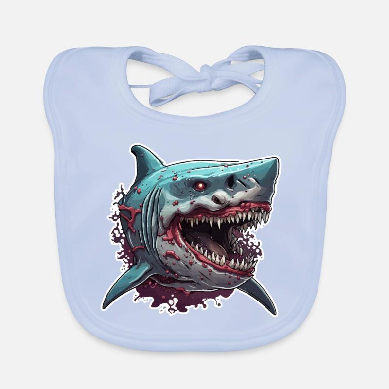Requin / Faune / Sous-marin / Mer / Océan Bavoir bio Bébé