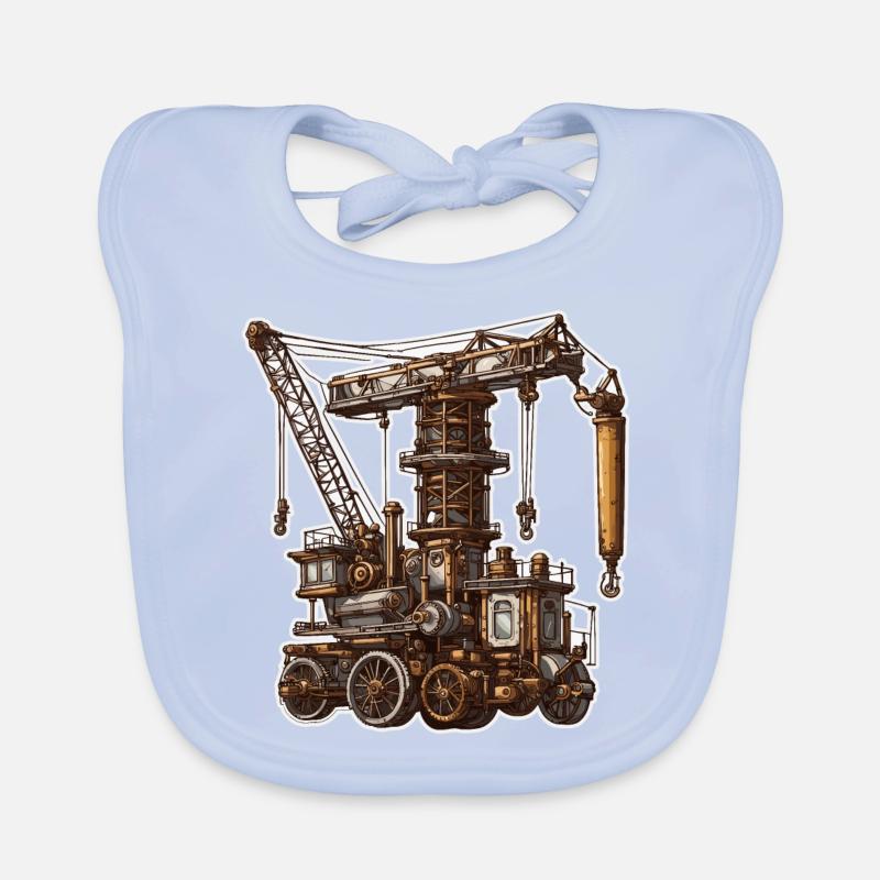 Grue / de chantier / treuil / système de grue Bavoir bio Bébé