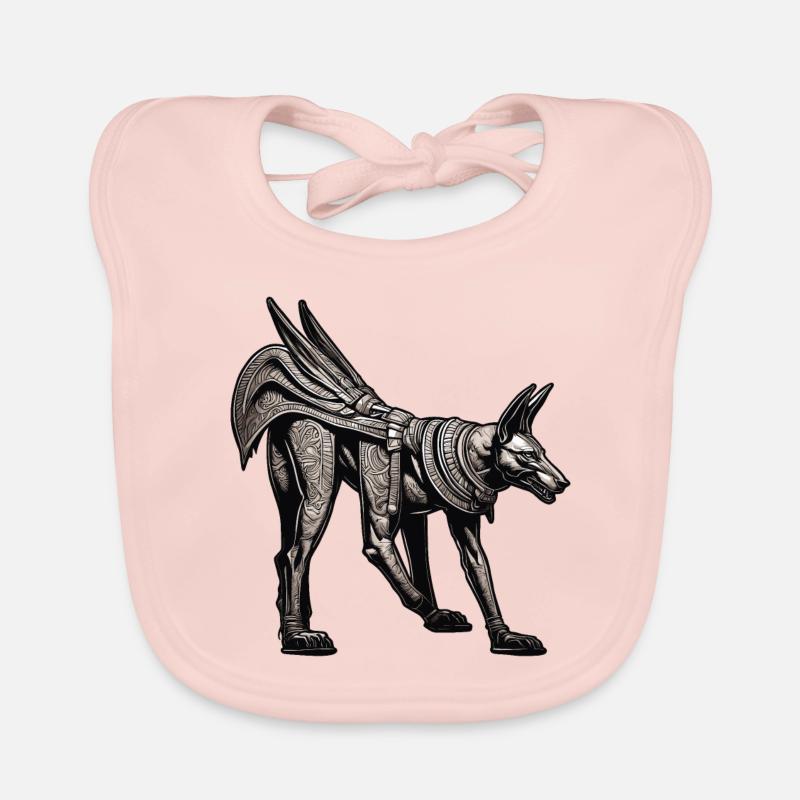 Egypt / Pharaoh / Mummies / Hieroglyphics / Sphinx Organic Baby Bibs