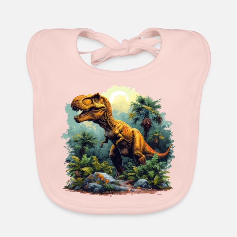 T-Rex Organic Baby Bibs