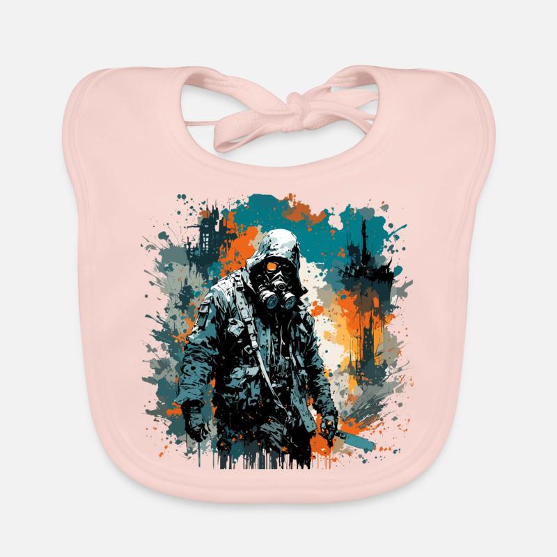 Apocalypse / Doomsday / Destruction / Anarchy Organic Baby Bibs
