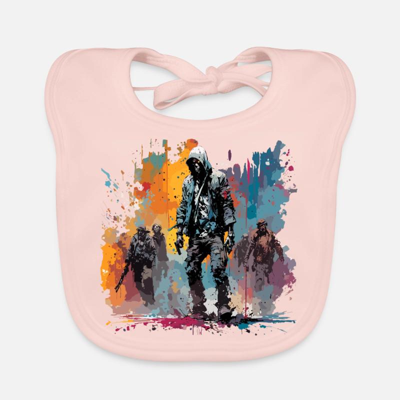 Apocalypse / Doomsday / Destruction / Anarchy Organic Baby Bibs