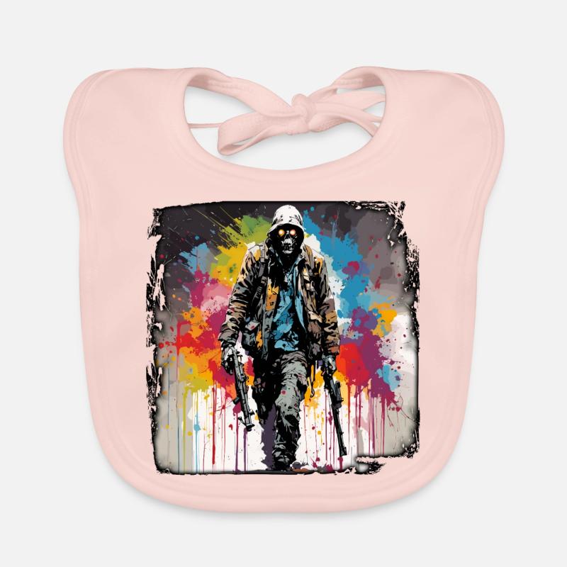 Apocalypse / Doomsday / Destruction / Anarchy Organic Baby Bibs