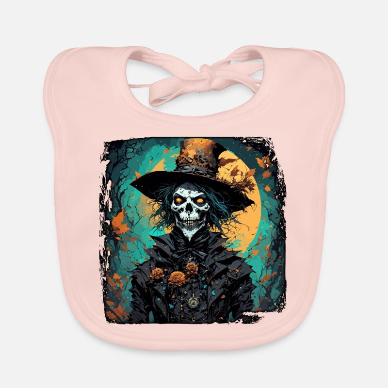 Vogelscheuche / Erntehelfer / Maisfeld / Feld Baby Bio-Lätzchen