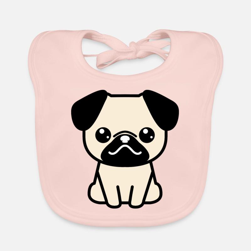 Pug Organic Baby Bibs