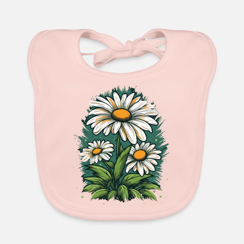Daisy Organic Baby Bibs