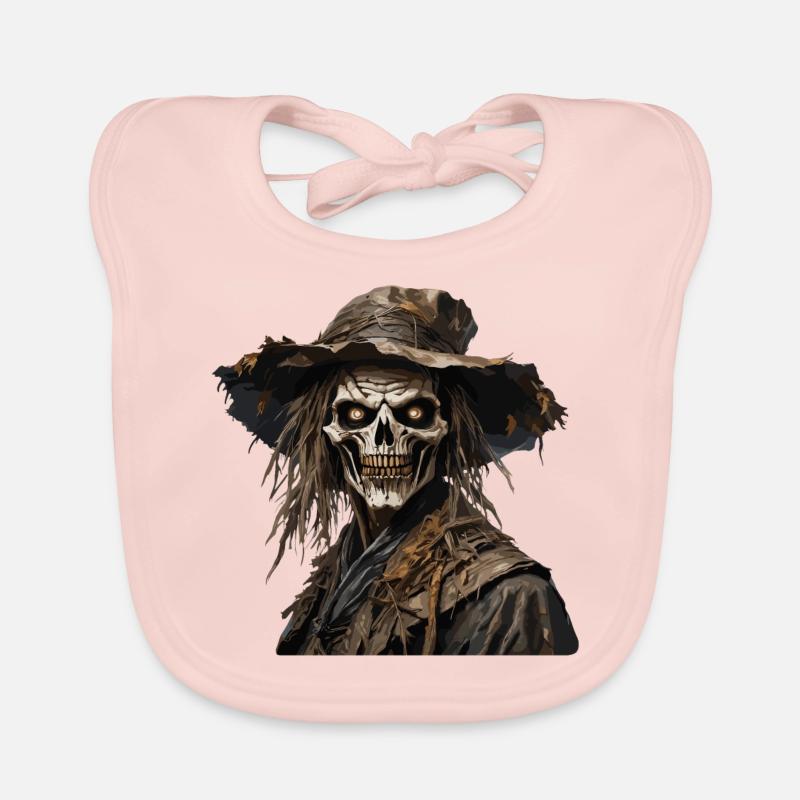 Vogelscheuche / Erntehelfer / Maisfeld / Feld Baby Bio-Lätzchen