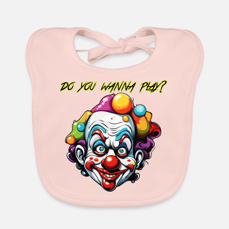 Clown / Circus / Carnival / Carnival / Playful Organic Baby Bibs