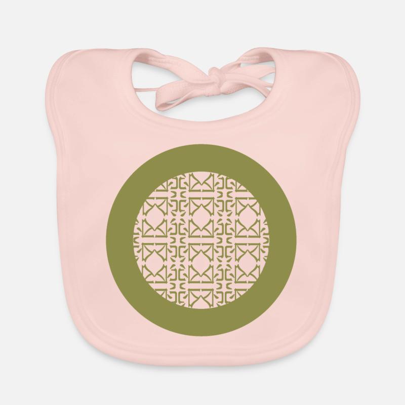 Décor circulaire Bavoir bio Bébé
