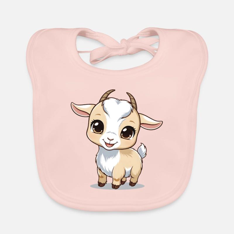 Bébé chèvre Bavoir bio Bébé