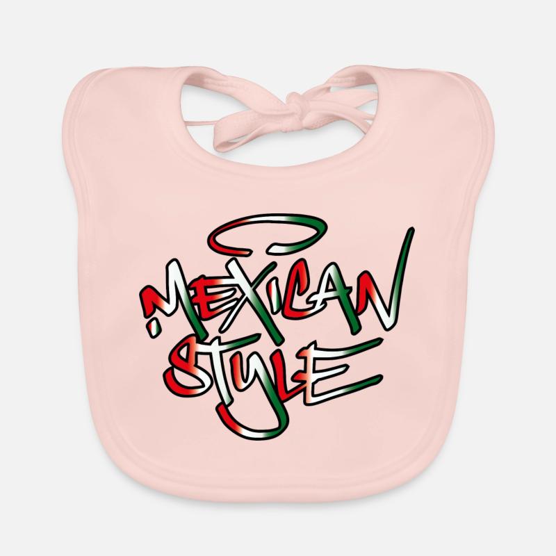 Mexican style Organic Baby Bibs