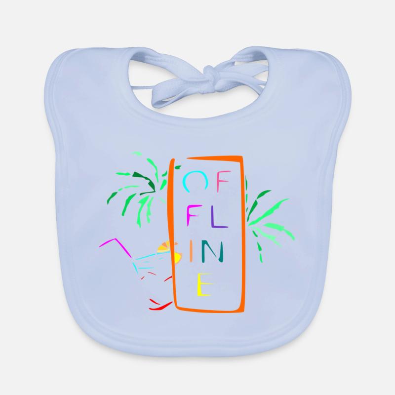 offline multicolor Organic Baby Bibs