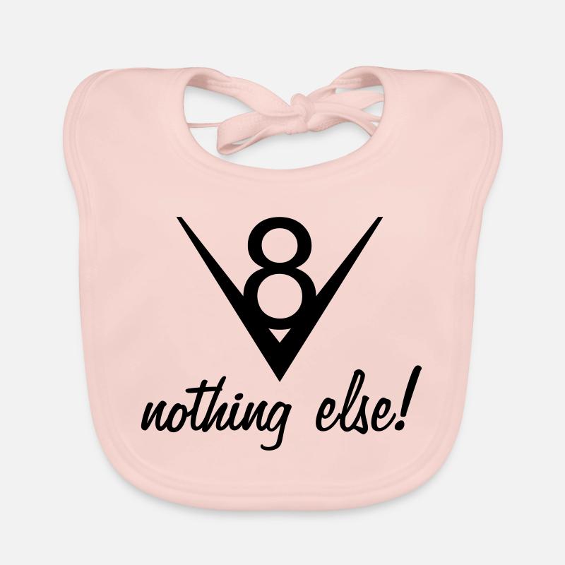V8 – nothing else! Organic Baby Bibs