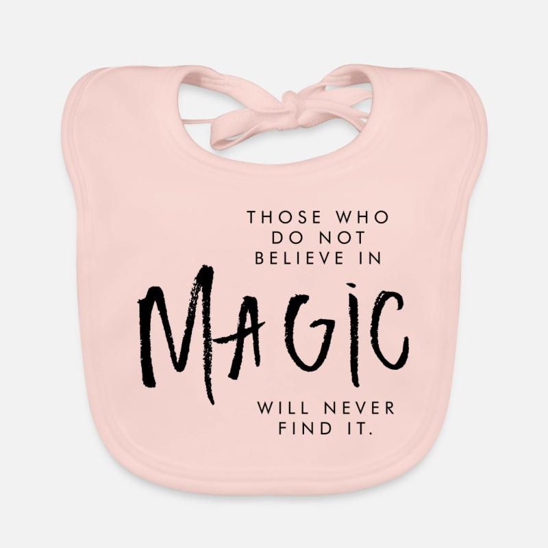 MAGIC schwarz Baby Bio-Lätzchen