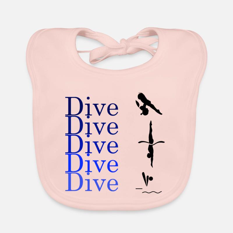 Plongée tremplin Bavoir bio Bébé