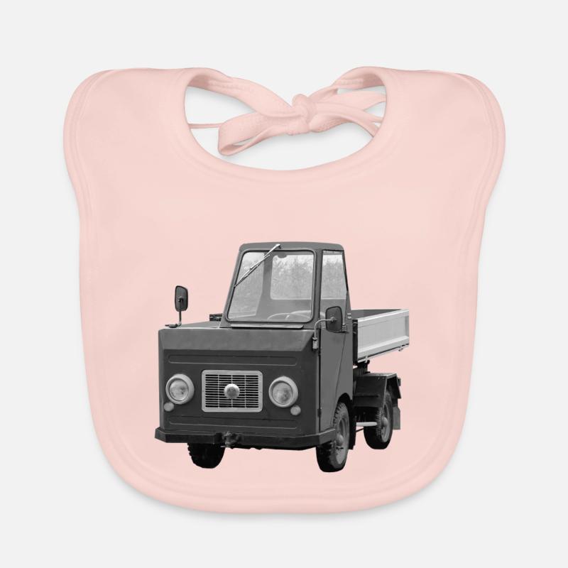 Multicar 22 Waltershausen Kipper DDR Oldtimer Baby Bio-Lätzchen