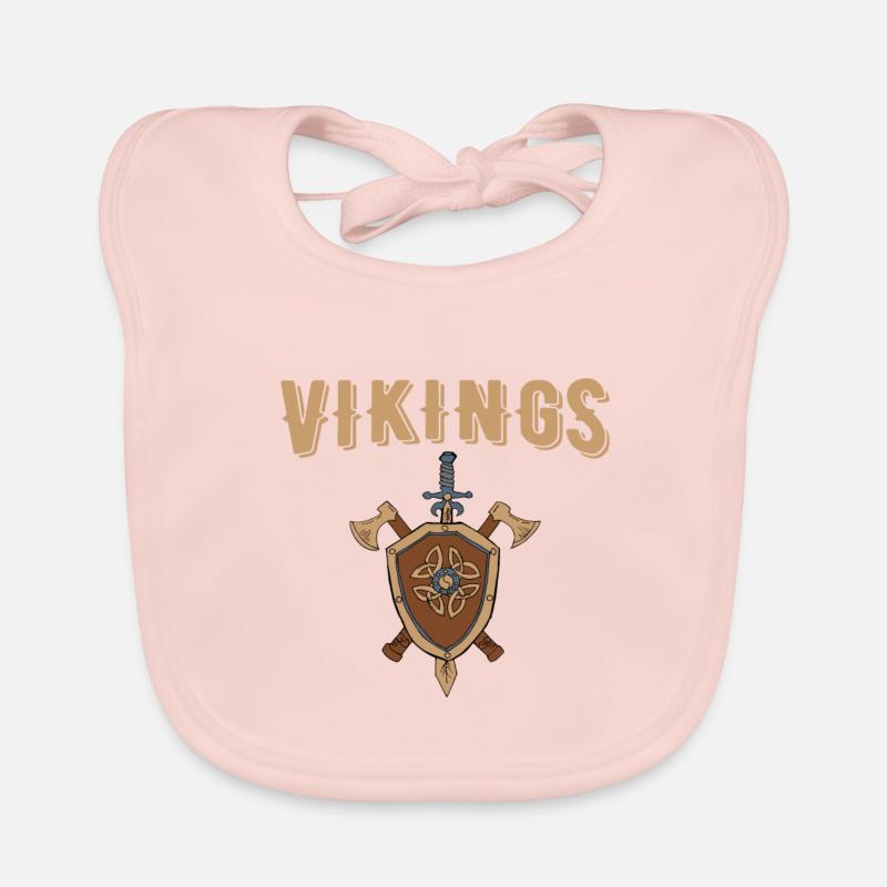 Viking Shield Vikings Bavoir bio Bébé