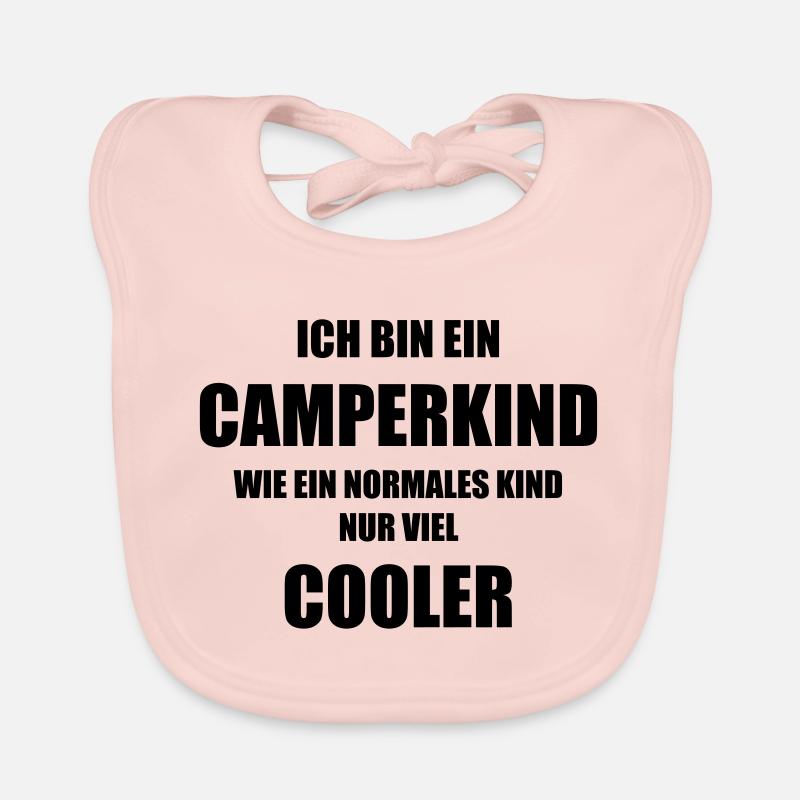 I am a CAMPERKIND like a normal child... Organic Baby Bibs