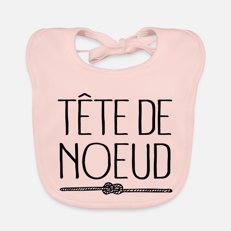 Tête De Noeud Bavoir bio Bébé
