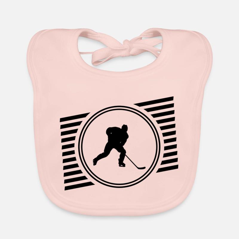 Eishockey Baby Bio-Lätzchen