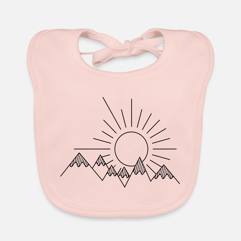 Berge Baby Bio-Lätzchen