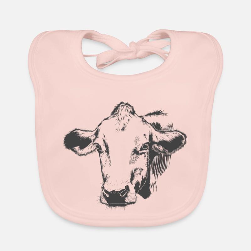 vache Bavoir bio Bébé