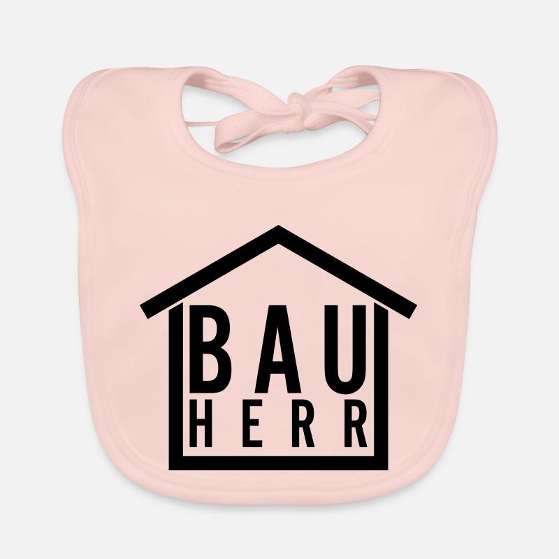 Bauherr Baby Bio-Lätzchen