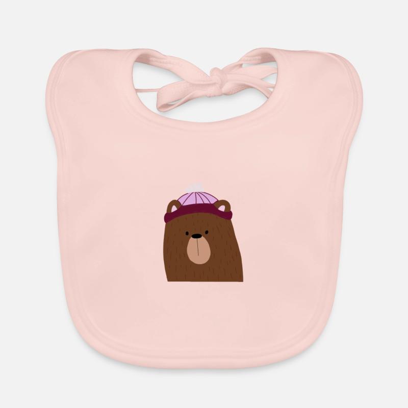 Bear Organic Baby Bibs