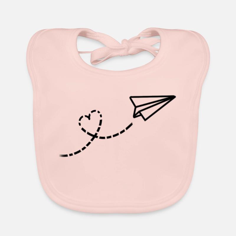 Flugzeug Baby Bio-Lätzchen