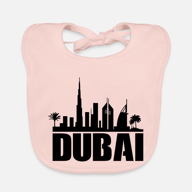 Horizon de Dubaï Bavoir bio Bébé