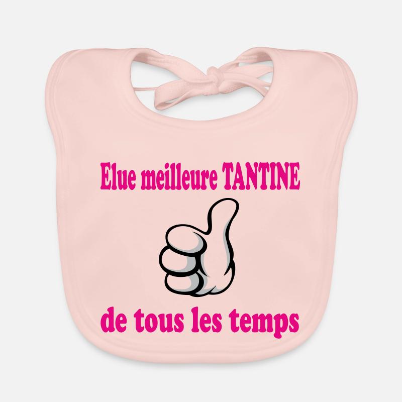 Meilleure TANTINE DE TOUS LES TEMPS Bavoir bio Bébé
