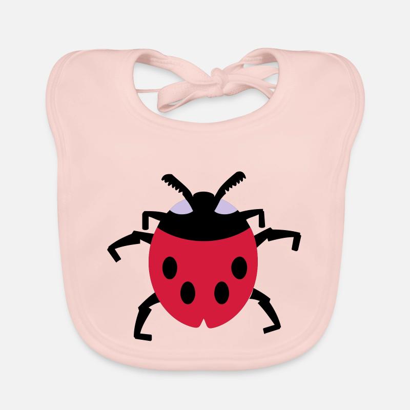Marienkäfer / ladybug (3c) Baby Bio-Lätzchen