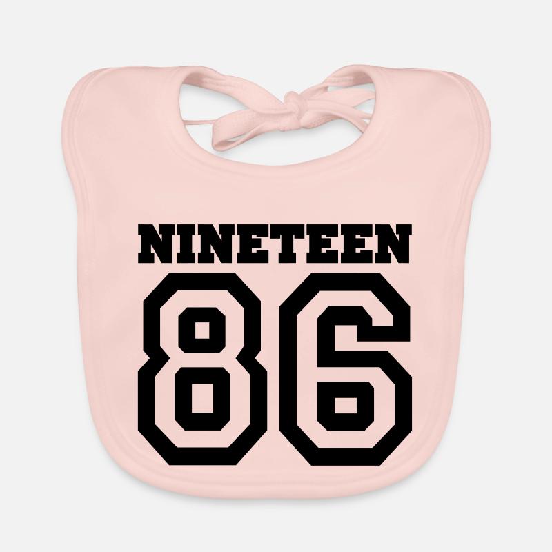 1986 - Baby Bio-Lätzchen - Rose