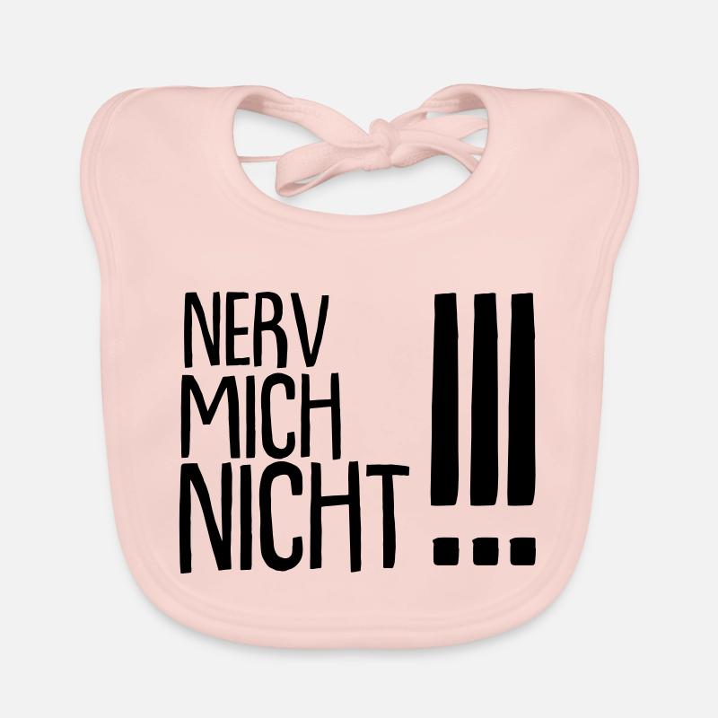 nerv mich nicht !!! Baby Bio-Lätzchen